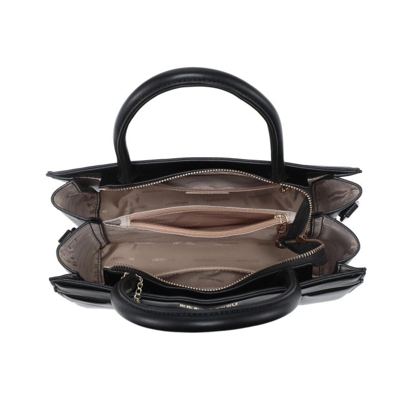 Cocoberry Stylish Leather purse matte dark green gallery image 3